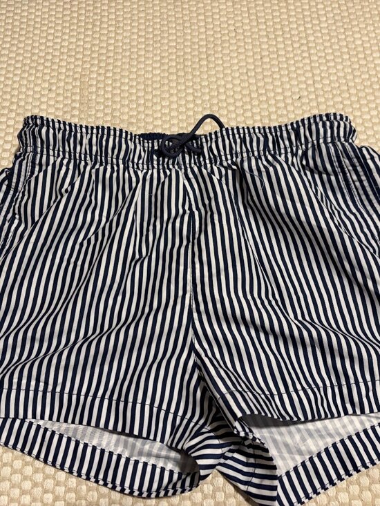 H&M Other - H&M Men's Navy & White Striped Swim Shorts M
